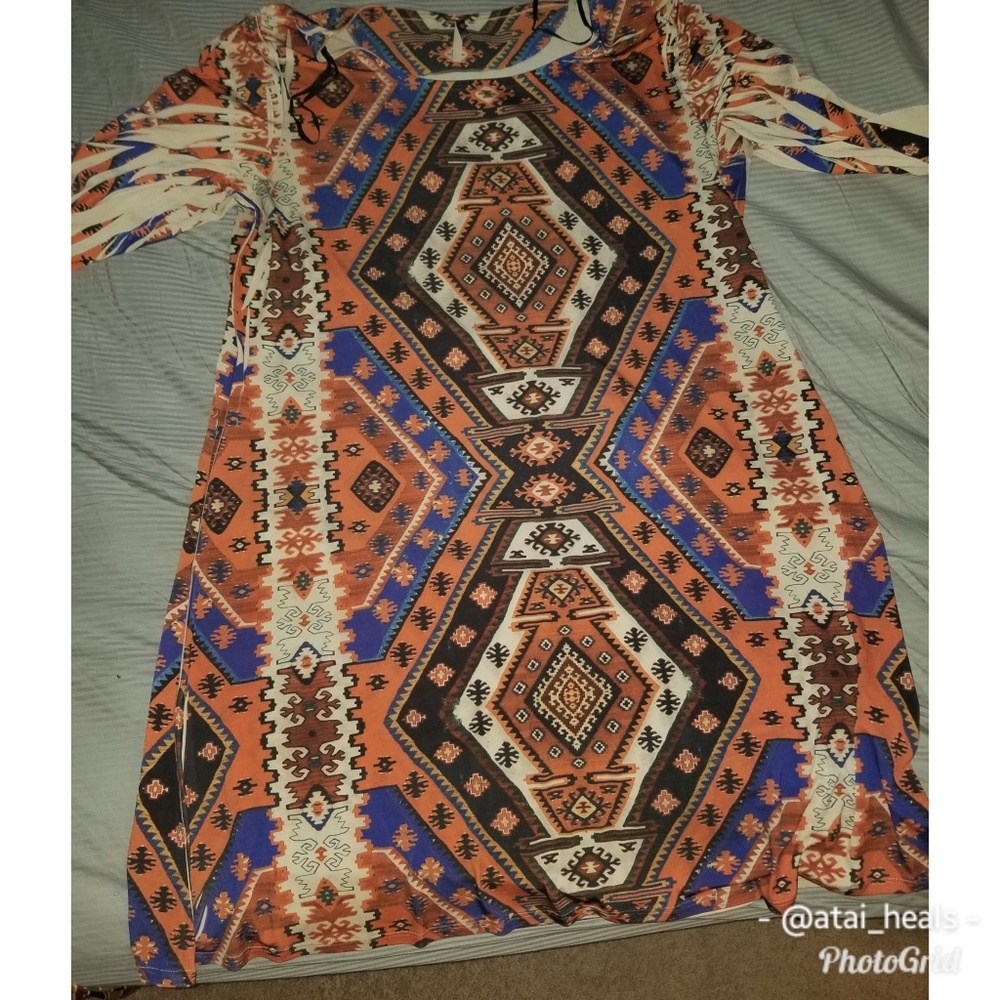 Aztec designed Dress